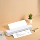 Портативный беспроводной термопринтер ORICO A4/Letter с Bluetooth и USB, совместимый со смартфонами, планшетами и ПК, мгновенная печать чеков и документов, технология термопечати, белый - изображение 1