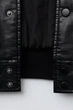 Кожаная куртка бомбер для мальчика Zara 140 размер черная 5854775800 - изображение 7
