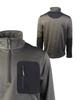 Кофта термофлисовая Mil-Tec пуловер Thermo-Fleece Zip-Pullover XL Olive (opt-M-T-8320) - изображение 2