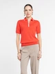 Поло жіноче 100% бавовна Arber Polo knit Zipper WD4 SS L червоний (W09.31.05.625) - изображение 1