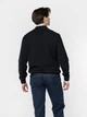 Кофта чоловіча Arber з додаванням вовни Zipper-cardigan N-AVT-137 M зріст 4 чорний (M10.56.02.531) - зображення 3