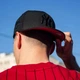 Бейсболка New Era New York Yankees World Series 1996, черная с красной вышивкой, повседневная - изображение 2