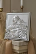 Серебряная икона Божией Матери Кормилица (6429 5) 21x21 см - изображение 3