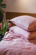 Комплект постельного белья Ecotton Евро 210х220 см Premium вышивка + кант Brindal Rose Сатин (25115_000) - изображение 1