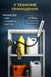 Настольная лампа на прищепке LED USB гибкая регулируемая зажимная для чтения работы компьютера офисная 24 светодиода холодный белый свет кнопочная проводная питание 5V подсветка стола без мерцания энергосберегающая компактная чорная - изображение 5