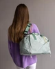 Спортивная женская сумка ЗD Bags "Конверт" на 4 отделения для спортзала компактная 41x23x23 см Ментол-мята (4643) - изображение 14