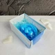 Сувенирный цветок из мыла с младенцем, в подарочной упаковке, Голубой - изображение 9