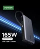 UGREEN PB552 Nexode 25000 mAh 165W Powerbank – внешний аккумулятор для ноутбуков, смартфонов и планшетов, серый - изображение 5
