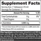 Жироспалювач для спорту NutraBio L-Carnitine 3000 Liquid 473 ml /31 servings/ Blue Raz - зображення 2