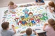 Бумажный плакат - раскраска "Щенячий патруль. Paw Patrol. Команда" размер 120х75см - изображение 2