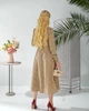 Жіноча сукня міді у клітинку з довгим рукавом LadyLike 50 Бежевий (ll2194325589444) - изображение 6