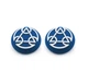 Силіконові накладки на стіки PS5 / PS4 / Xbox Mortal Kombat Sub-Zero – Thumb Grips 2 шт (антиковзкі, сині) - зображення 4