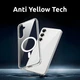 Протиударний чохол Clear для Samsung Galaxy S25 FE прозорий MagSafe - зображення 2