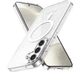 Протиударний чохол Clear для Samsung Galaxy S25 FE прозорий MagSafe - зображення 6
