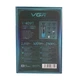 Тример VGR V-879T BLUE, 4 насадки, 7500 RPM, 1500 mAh, LED display Професійний акумуляторний триммер для стрижки волосся, бороди та вусів - зображення 4