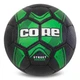 Мяч для уличного футбола для асфальта Core Street Soccer 7942 размер 5 Black-Green - изображение 1