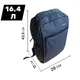Рюкзак городской многофункциональный чёрный 16,4 л Arctic Hunter CB00705_Black - изображение 2