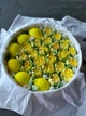 Зефірні квіти та лимони в подарунковій коробці 25 см honeycake - зображення 4