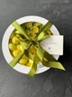 Зефірні квіти та лимони в подарунковій коробці 25 см honeycake - зображення 5