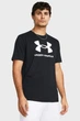 Футболка мужская Under Armour Ua Sportstyle Logo Update Ss SM Черный 1382911-001 - изображение 1
