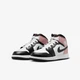 Кроссовки детские Jordan Air Jordan 1 Mid Black / Rust Pink (Gs) 38 Чорний / Рожевий DQ8423-100 - изображение 12