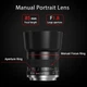 Портретний об'єктив 85mm f/1.8 для Canon EF (Мануальний), Світлосильний, Для Боке - зображення 2