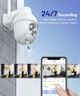 Уличная PTZ камера GALAYOU Y4 (2K), 360° Обзор, Цветная ночь, Wi-Fi - изображение 2