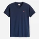 T-shirt męski bawełniany v serek Levi`s Original Hm 85641-0002 M Granatowy (5400570470459) - obraz 5