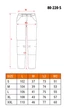 Брюки рабочие NEO Tools 80-220 S Черный - изображение 2