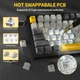 Механічна бездротова (Bluetooth + 2,4G) клавіатура з HOT SWAP Attack SHARK X820Ultra, 80 key, RGB, Gift Switch, Win/Mac OS, УКР/АНГЛ, Star Black/Чорний (X820ULTRASB) - изображение 5