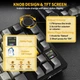 Механічна бездротова (Bluetooth + 2,4G) клавіатура з HOT SWAP Attack SHARK X820Ultra, 80 key, RGB, Gift Switch, Win/Mac OS, УКР/АНГЛ, Star Black/Чорний (X820ULTRASB) - изображение 7