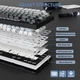 Механічна бездротова (Bluetooth + 2,4G) клавіатура з HOT SWAP Attack SHARK X820Ultra, 80 key, RGB, Gift Switch, Win/Mac OS, УКР/АНГЛ, Black Gradient/Чорний (X820ULTRABG) - изображение 6