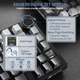 Механічна бездротова (Bluetooth + 2,4G) клавіатура з HOT SWAP Attack SHARK X820Ultra, 80 key, RGB, Gift Switch, Win/Mac OS, УКР/АНГЛ, Black Gradient/Чорний (X820ULTRABG) - изображение 8