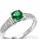 Кольцо серебряное фантазия с фианитами Silver Style 17.5 р. (10904.50 sku:2300103960095) - изображение 3