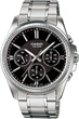 Casio MTP-1375D-1A мужские кварцевые часы стальной браслет черный циферблат - изображение 1