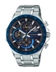 Мужские наручные часы Casio Edifice EQS-920DB-2A с солнечным питанием, хронограф, стальной браслет - изображение 1