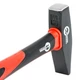 Слюсарний молоток 500г ручка з фібергласу INTERTOOL HT-0205 - зображення 2
