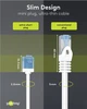 Патч-корд Goobay RJ45 UTP6a 3.0m patch Slim Ultra Flexi PoE+ Cu білий(75.07.4288) - зображення 7