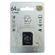 Карта памяти MicroSDHC 64GB UHS-1 Class 10 T&G С адаптером - изображение 1