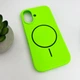 Чохол для смартфона Cosmic Silicone Case Magnetic for Apple iPhone 17 53,Shiny Green (SilMag17-53) - изображение 4