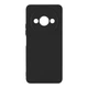 Чехол Silicone Cover с рамкой камеры (A) для Xiaomi Redmi A3 Black - изображение 1