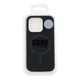 Чехол накладка Glow Silicone Case with Magsafe для Apple iPhone 13 панель-накладка для телефона магнитная зарядка Black - изображение 3