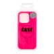 Чехол накладка Glow Silicone Case with Magsafe для Apple iPhone 13 панель-накладка для телефона магнитная зарядка Hot Pink - изображение 3