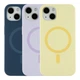 Чохол накладка Glow Silicone Case with Magsafe для Apple iPhone 13 панель-накладка для телефону магнітна зарядка Yellow - зображення 2