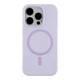 Чохол Glow Silicone Case with Magsafe для iPhone 14 Pro Max Light purple - изображение 1