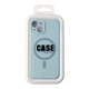 Чохол Premium Glow Silicone Case Full Camera with Magsafe для iPhone 14 Blue - изображение 3