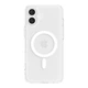 Чохол TPU+PC Spigen Ultra Hybrid with Magsafe для iPhone 16 Transparent - изображение 1