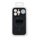 Чохол Premium Glow Silicone Case Full Camera with Magsafe для iPhone 14 Pro Black - изображение 3