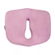 Ортопедическая подушка для сидения MAX COMFORT, от Correct Shape, чехол замша на дайвинге, цвет Пудра, 45х41х10,5 см - изображение 3