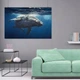 Постер Горбатий кит, whale, Megaptera novaeangliae, A1 60×90 см (id0284) - зображення 8